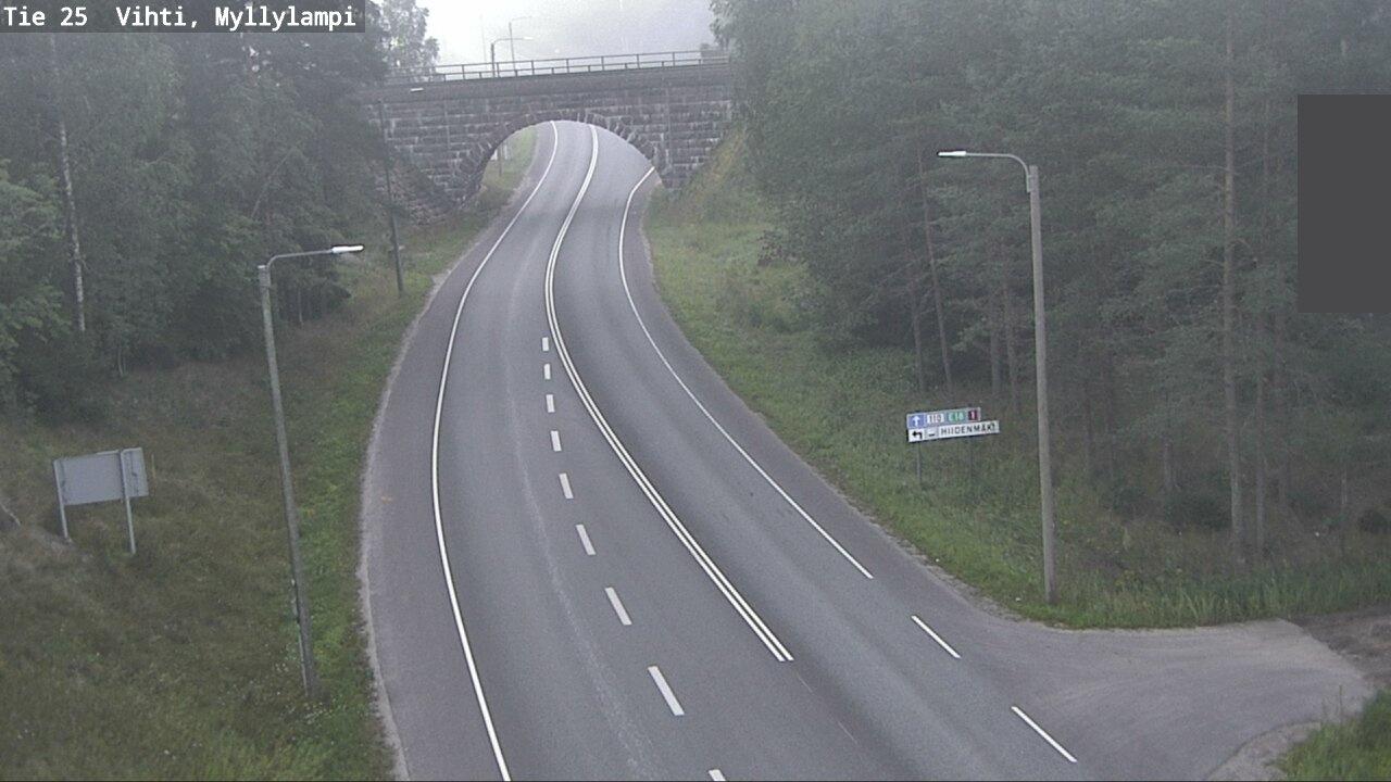 Kelikamerat Kuva Tie 25 Lohja Myllylampi, Lohja, Uusimaa