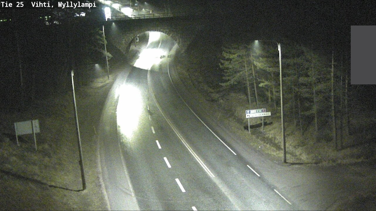 Kelikamerat Kuva Tie 25 Lohja Myllylampi, Lohja, Uusimaa