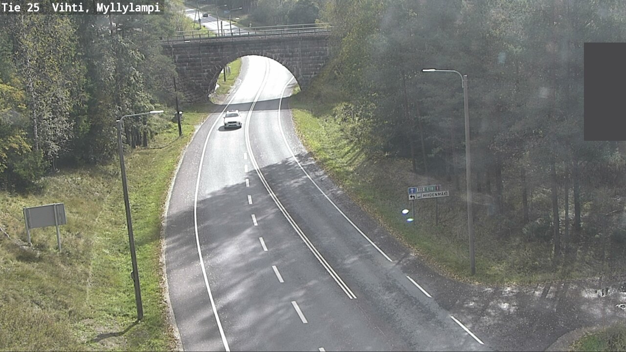 Weather Camera Image Road 25 Lohja Myllylampi, Lohja, Uusimaa