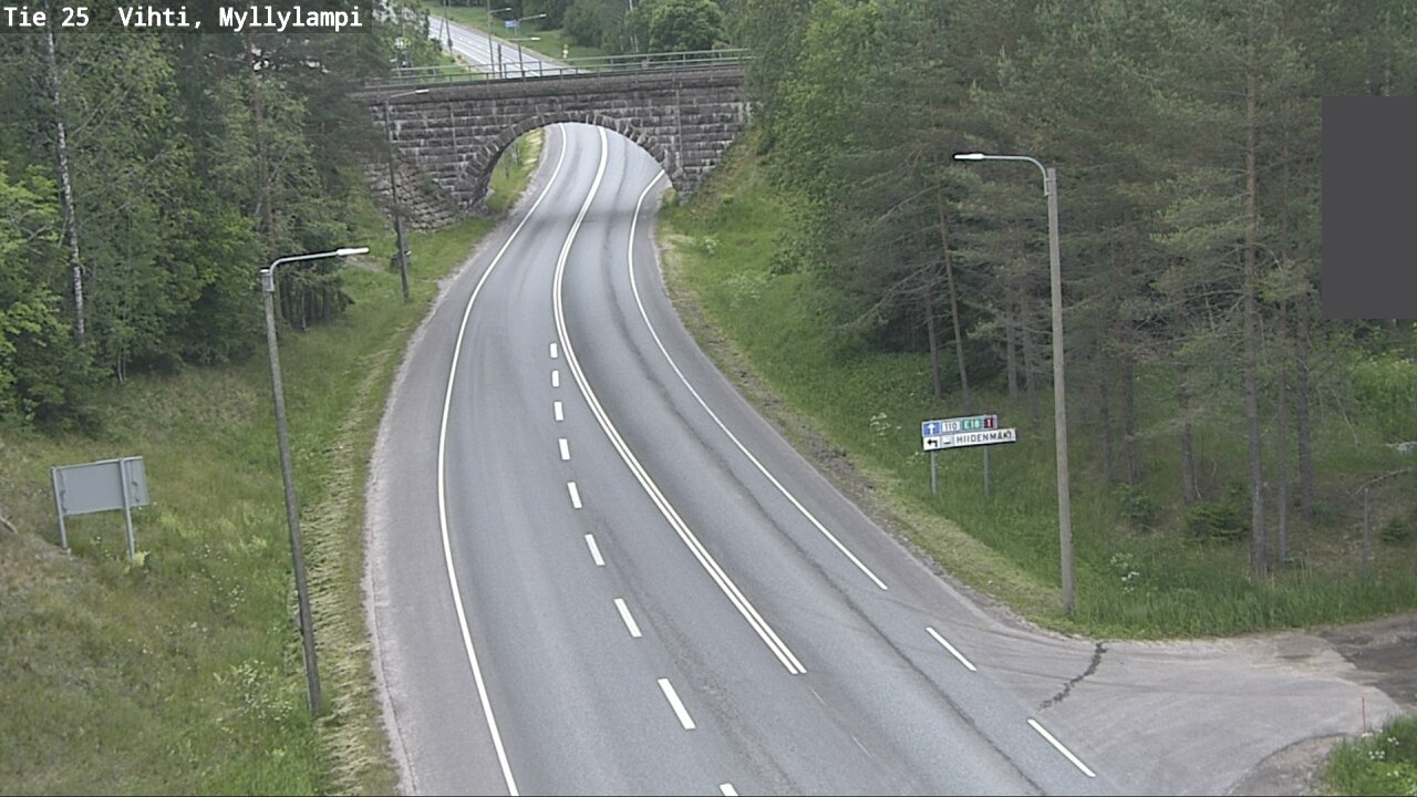 Kelikamerat Kuva Tie 25 Lohja Myllylampi, Lohja, Uusimaa