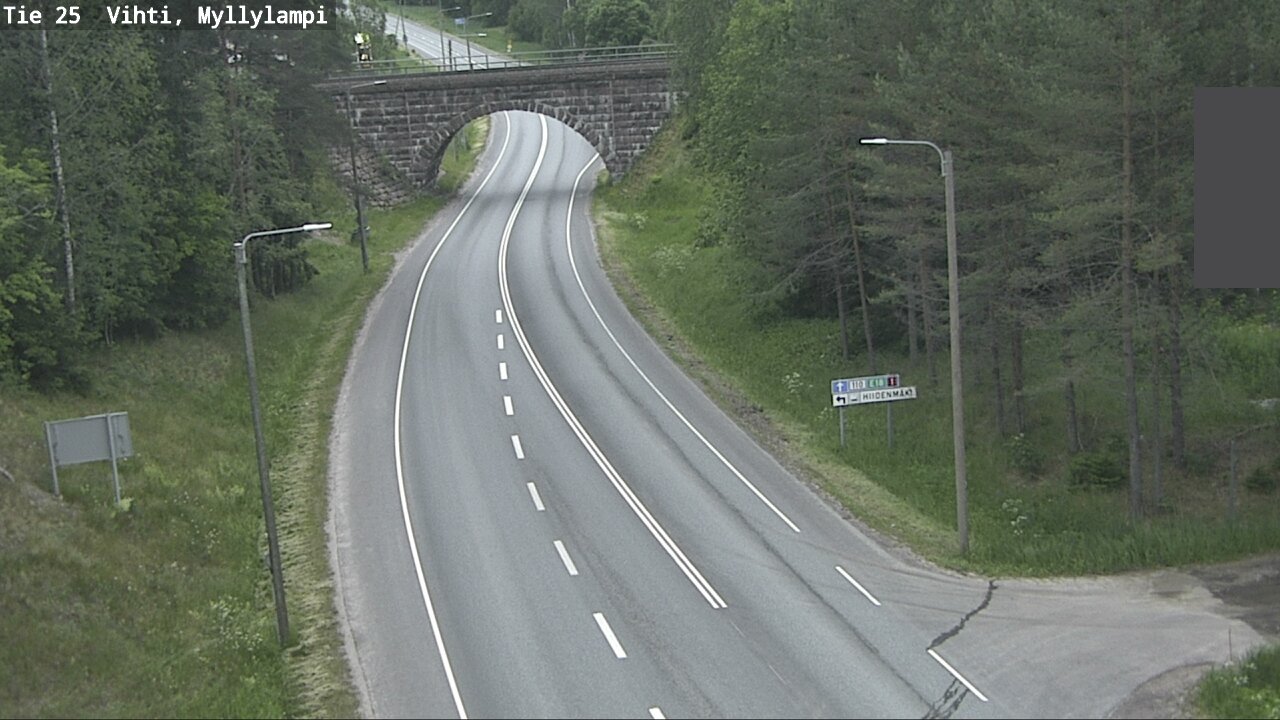 Kelikamerat Kuva Tie 25 Lohja Myllylampi, Lohja, Uusimaa