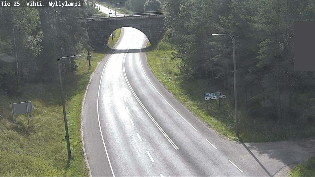 Kelikamerat Kuva Tie 25 Lohja Myllylampi, Lohja, Uusimaa