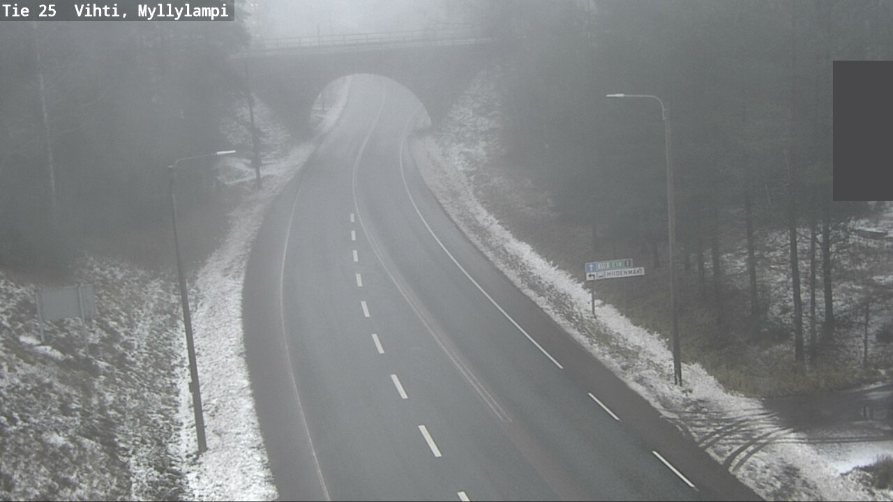 Kelikamerat Kuva Tie 25 Lohja Myllylampi, Lohja, Uusimaa