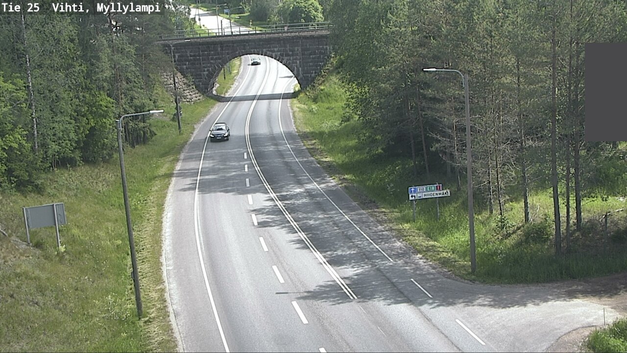 Kelikamerat Kuva Tie 25 Lohja Myllylampi, Lohja, Uusimaa
