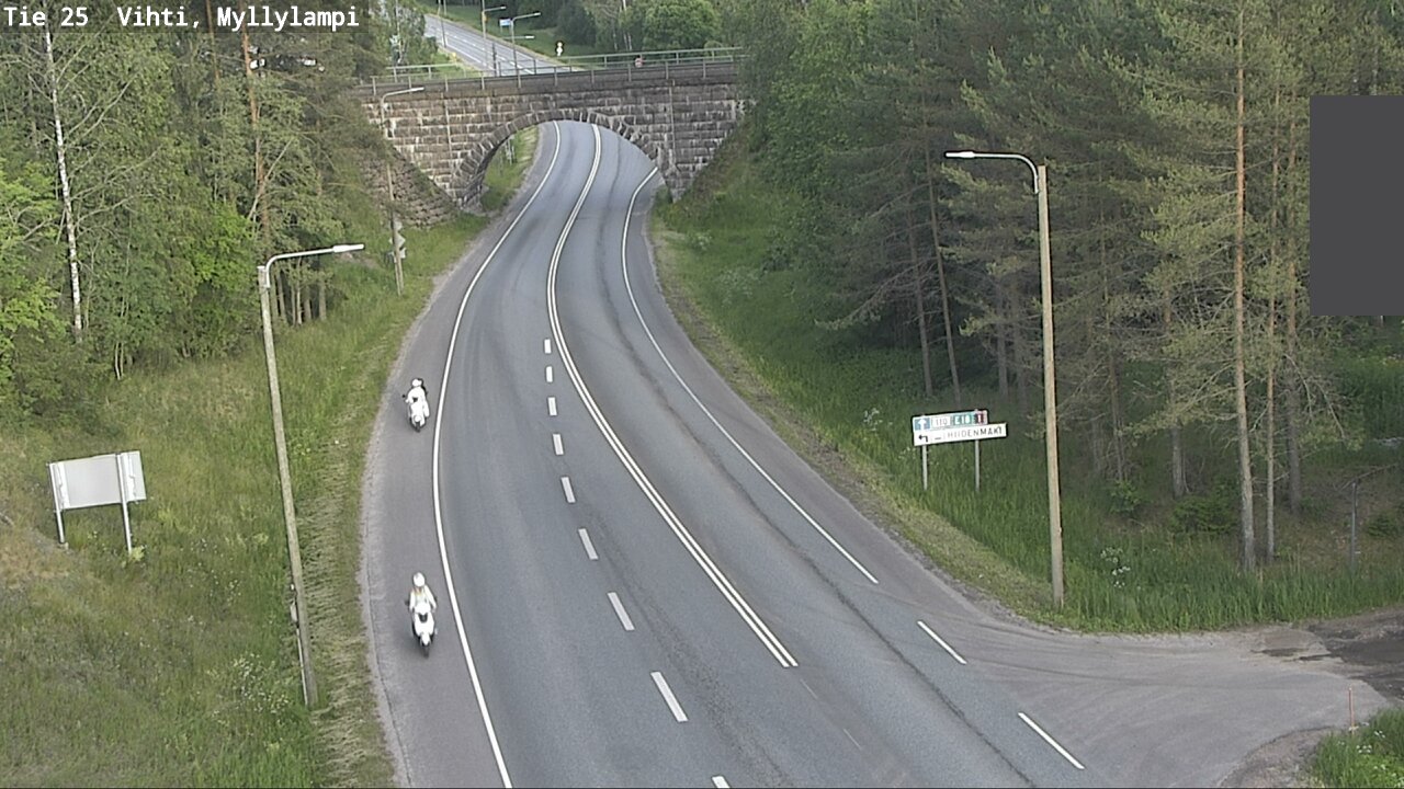 Kelikamerat Kuva Tie 25 Lohja Myllylampi, Lohja, Uusimaa