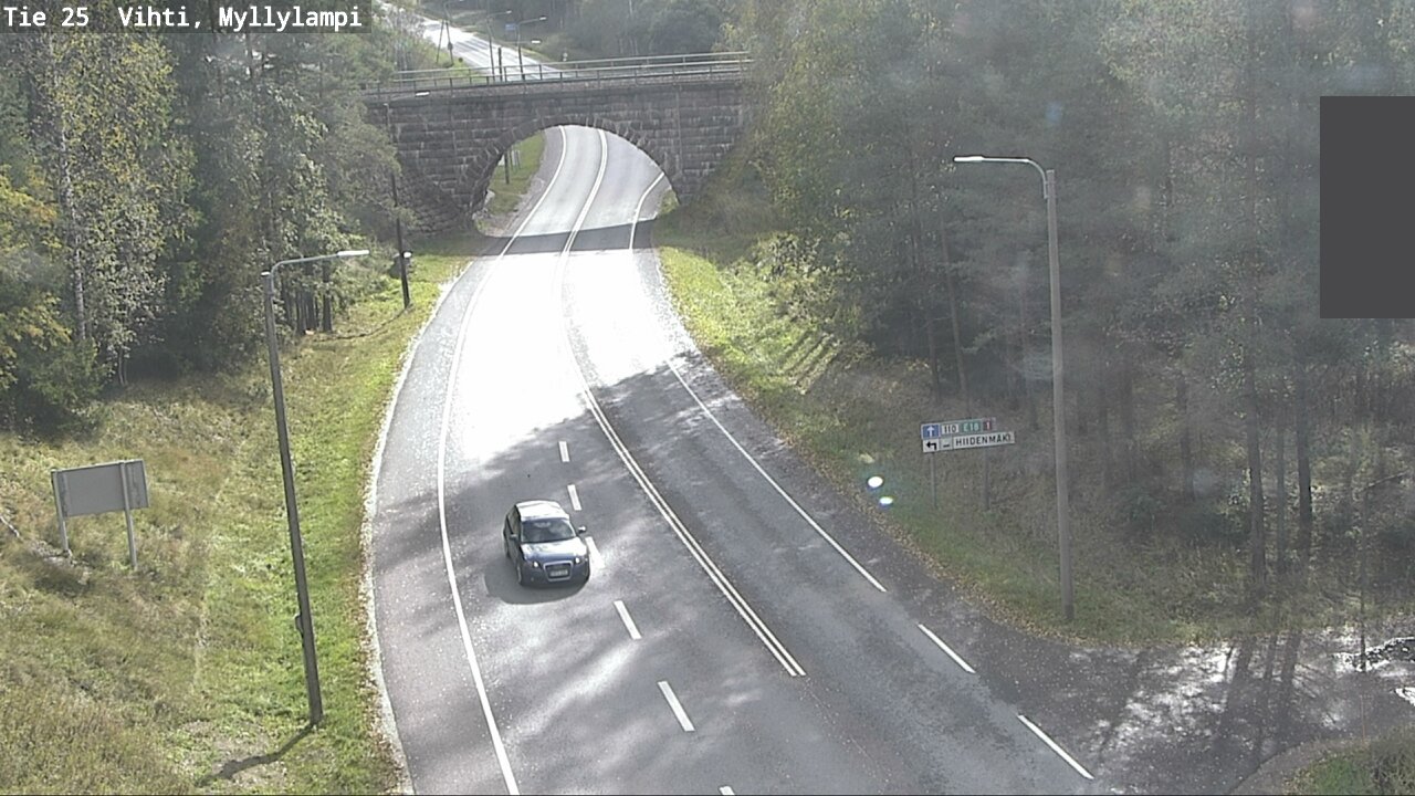 Weather Camera Image Road 25 Lohja Myllylampi, Lohja, Uusimaa