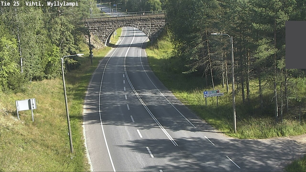 Kelikamerat Kuva Tie 25 Lohja Myllylampi, Lohja, Uusimaa