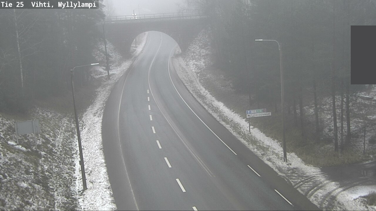 Kelikamerat Kuva Tie 25 Lohja Myllylampi, Lohja, Uusimaa