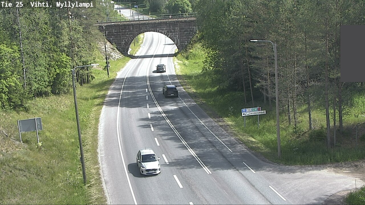 Kelikamerat Kuva Tie 25 Lohja Myllylampi, Lohja, Uusimaa