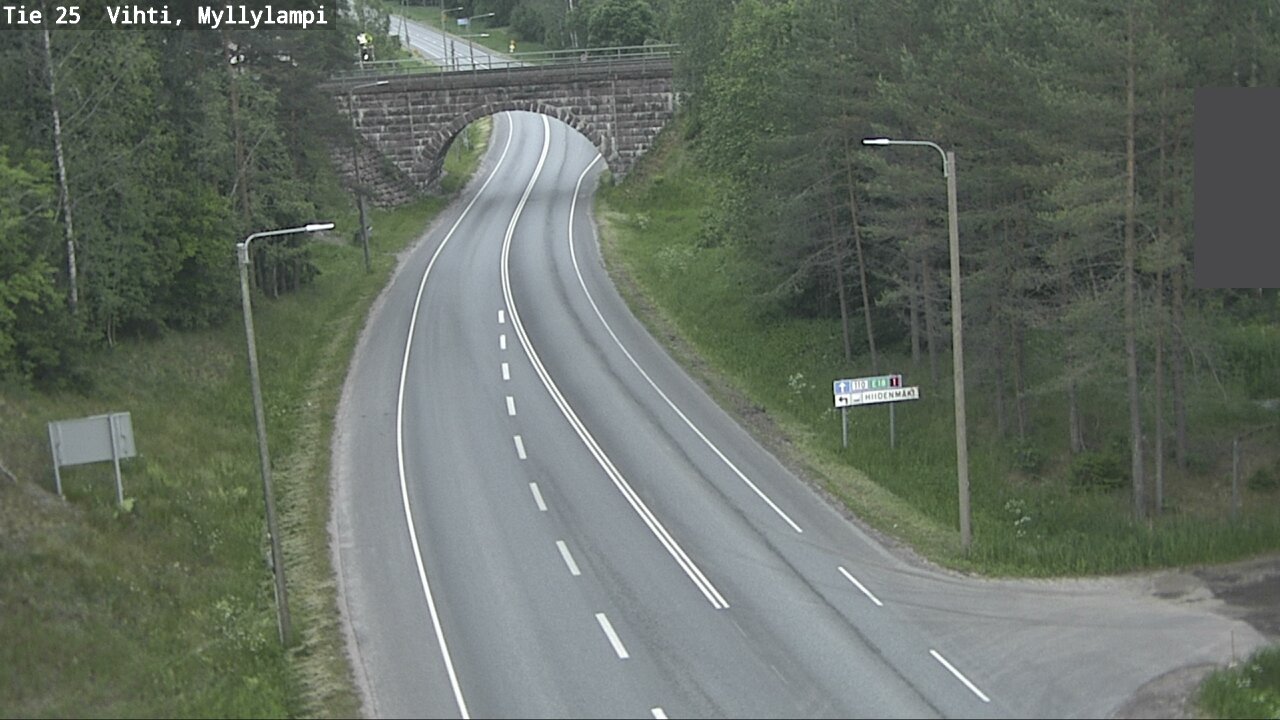 Kelikamerat Kuva Tie 25 Lohja Myllylampi, Lohja, Uusimaa