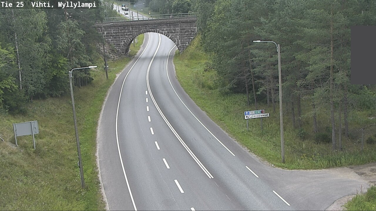 Kelikamerat Kuva Tie 25 Lohja Myllylampi, Lohja, Uusimaa