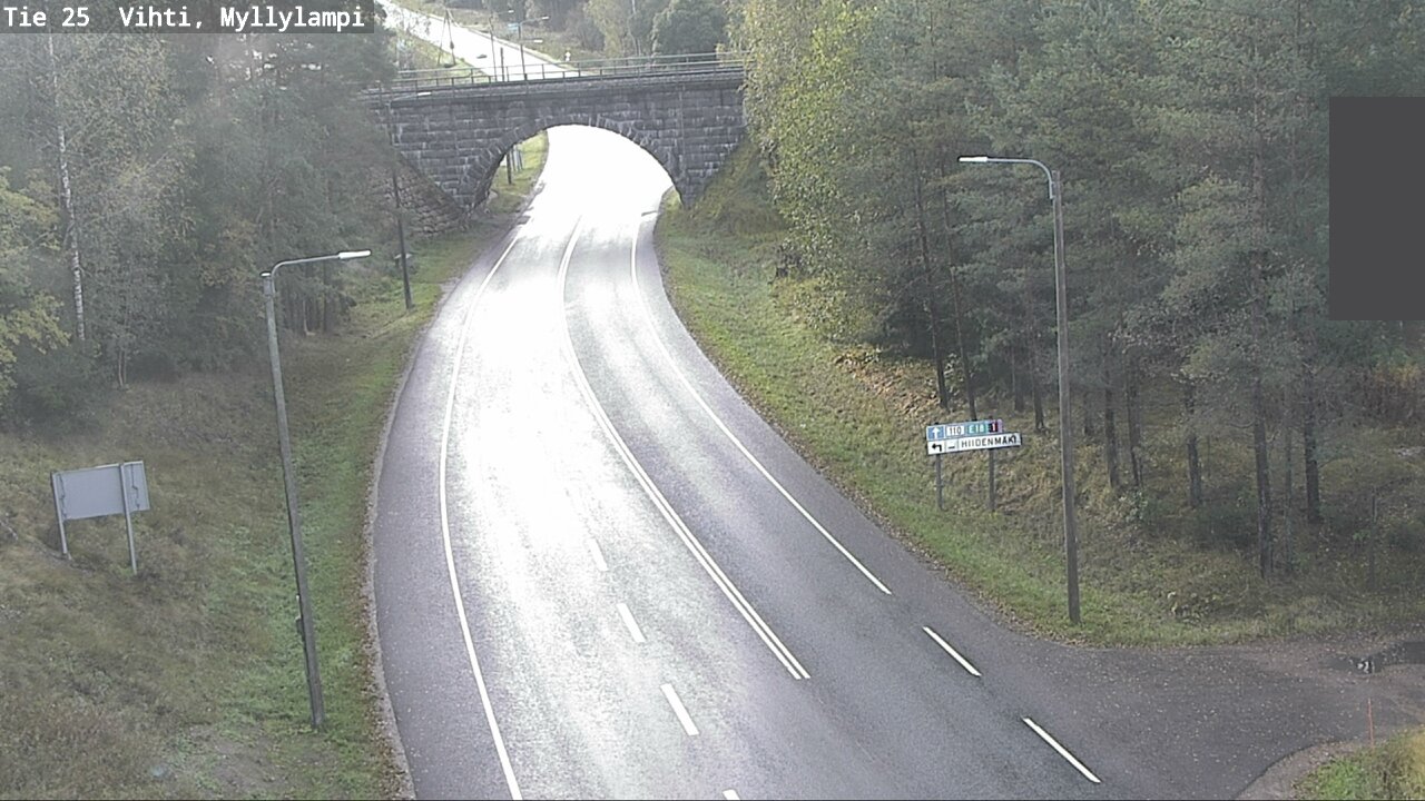Kelikamerat Kuva Tie 25 Lohja Myllylampi, Lohja, Uusimaa