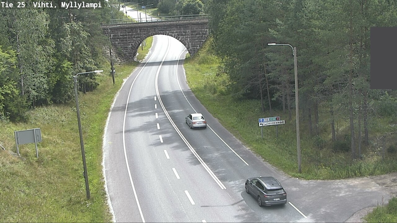 Kelikamerat Kuva Tie 25 Lohja Myllylampi, Lohja, Uusimaa