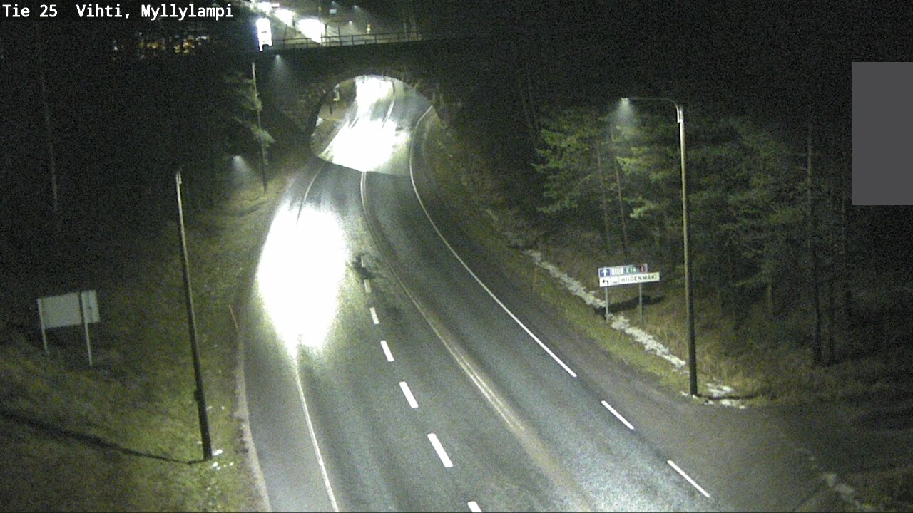 Weather Camera Image Road 25 Lohja Myllylampi, Lohja, Uusimaa