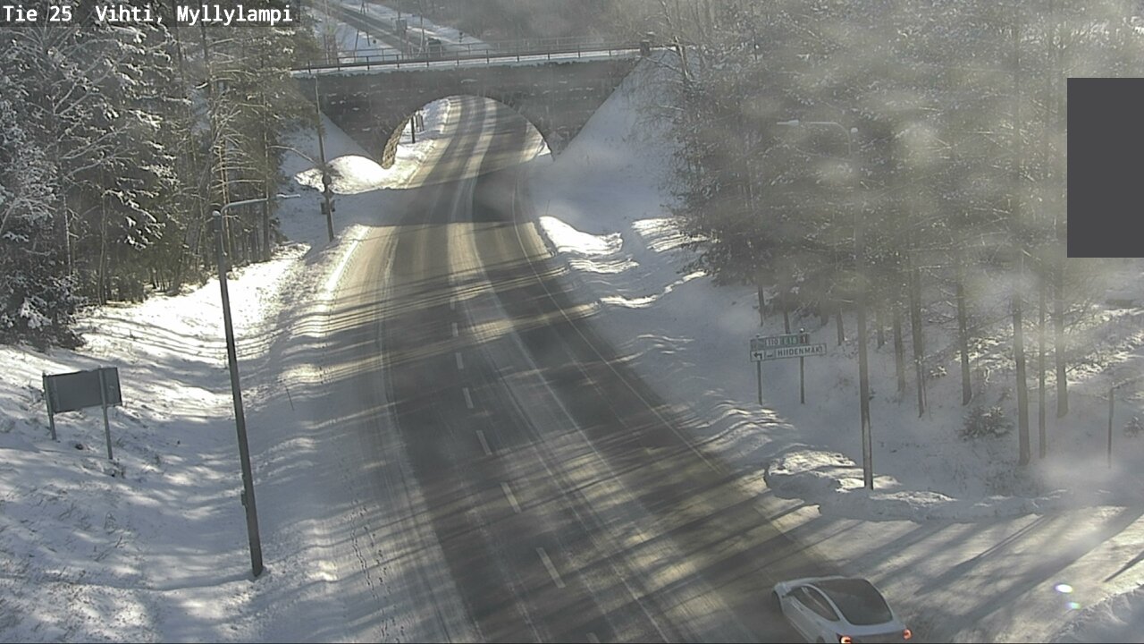 Weather Camera Image Road 25 Lohja Myllylampi, Lohja, Uusimaa