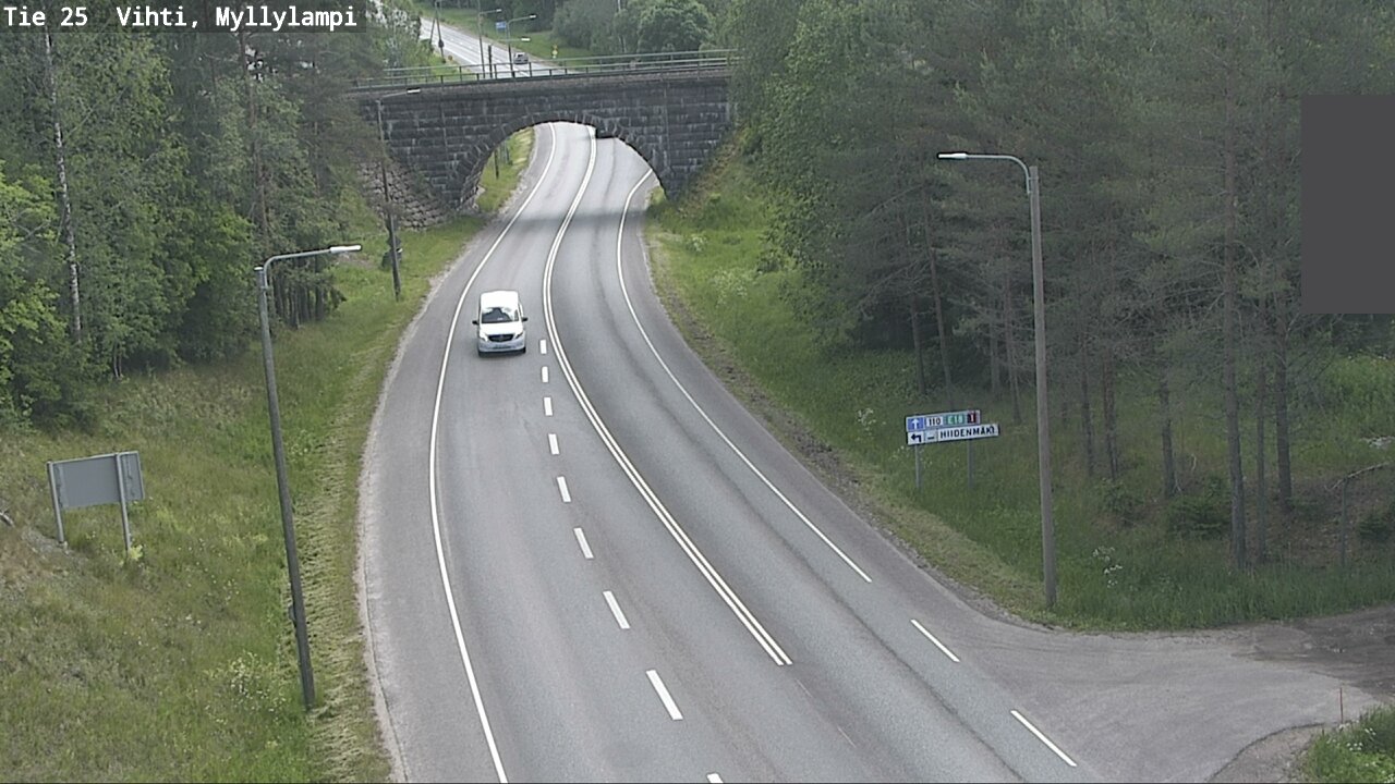 Kelikamerat Kuva Tie 25 Lohja Myllylampi, Lohja, Uusimaa