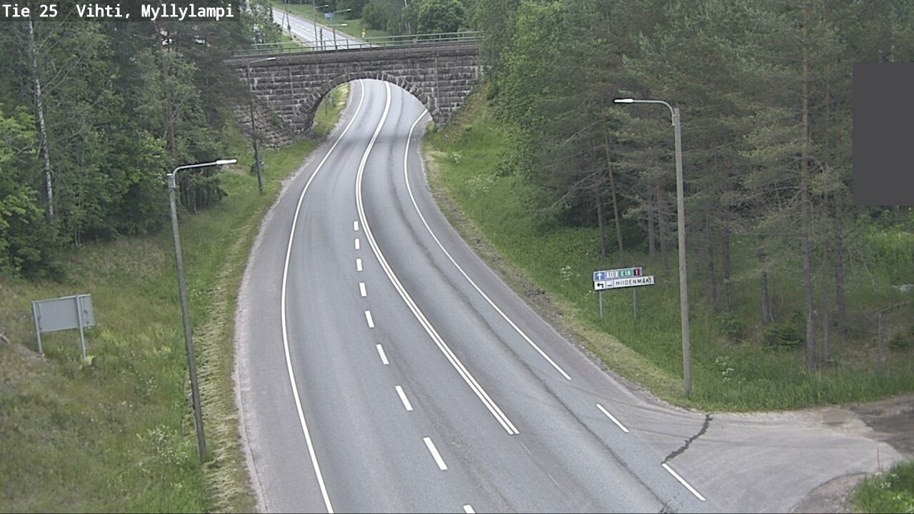 Kelikamerat Kuva Tie 25 Lohja Myllylampi, Lohja, Uusimaa