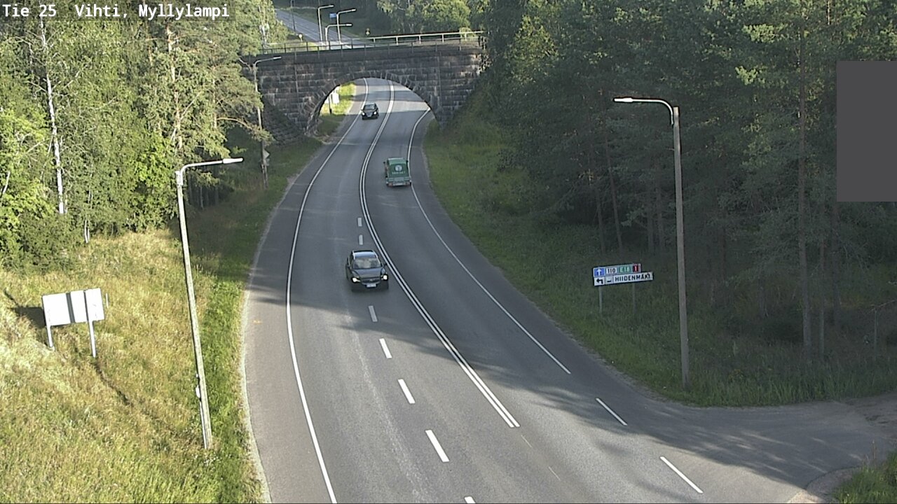Kelikamerat Kuva Tie 25 Lohja Myllylampi, Lohja, Uusimaa