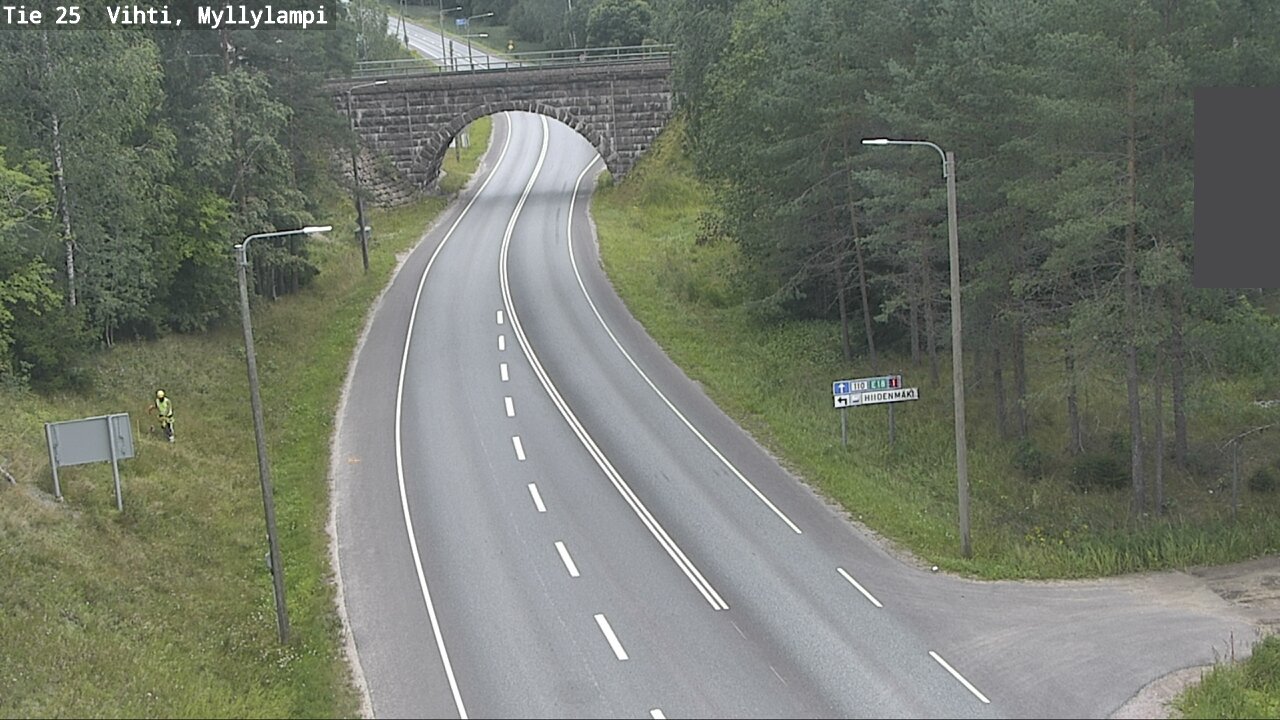 Kelikamerat Kuva Tie 25 Lohja Myllylampi, Lohja, Uusimaa