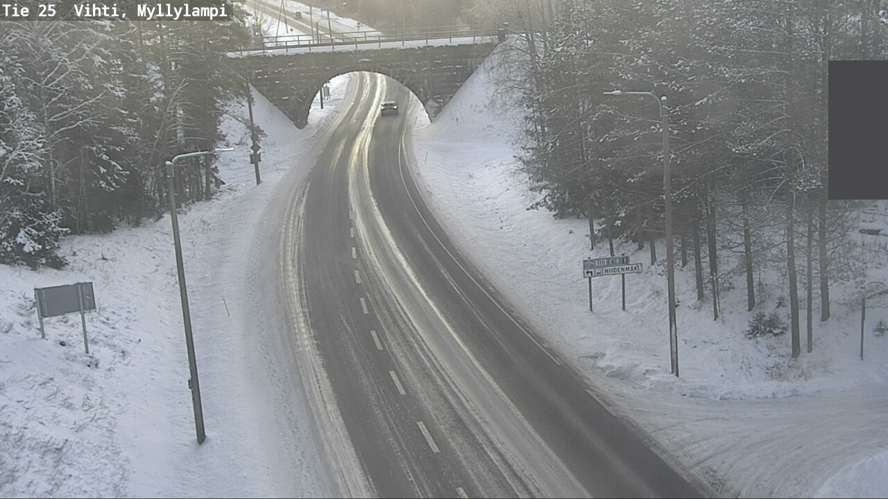 Kelikamerat Kuva Tie 25 Lohja Myllylampi, Lohja, Uusimaa