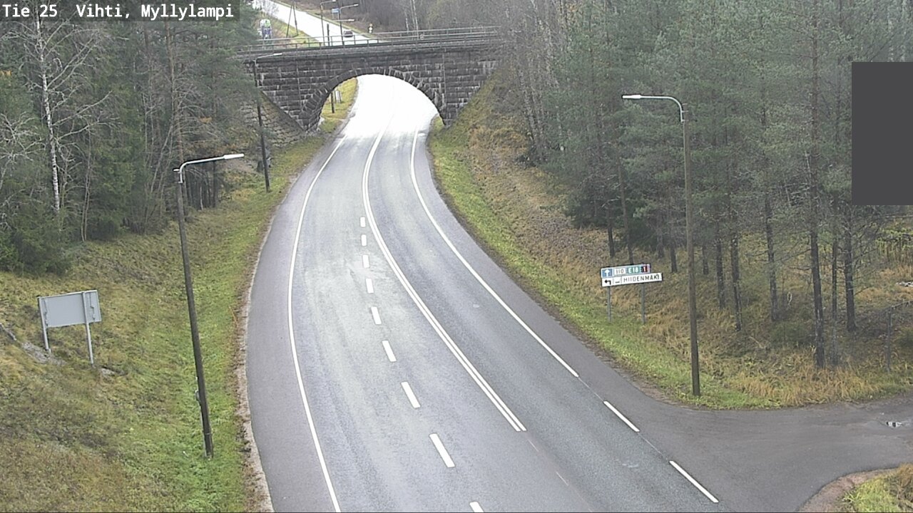 Kelikamerat Kuva Tie 25 Lohja Myllylampi, Lohja, Uusimaa