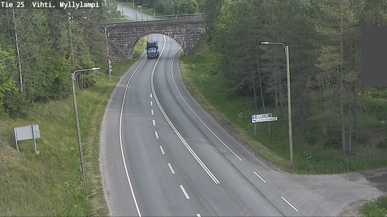 Kelikamerat Kuva Tie 25 Lohja Myllylampi, Lohja, Uusimaa