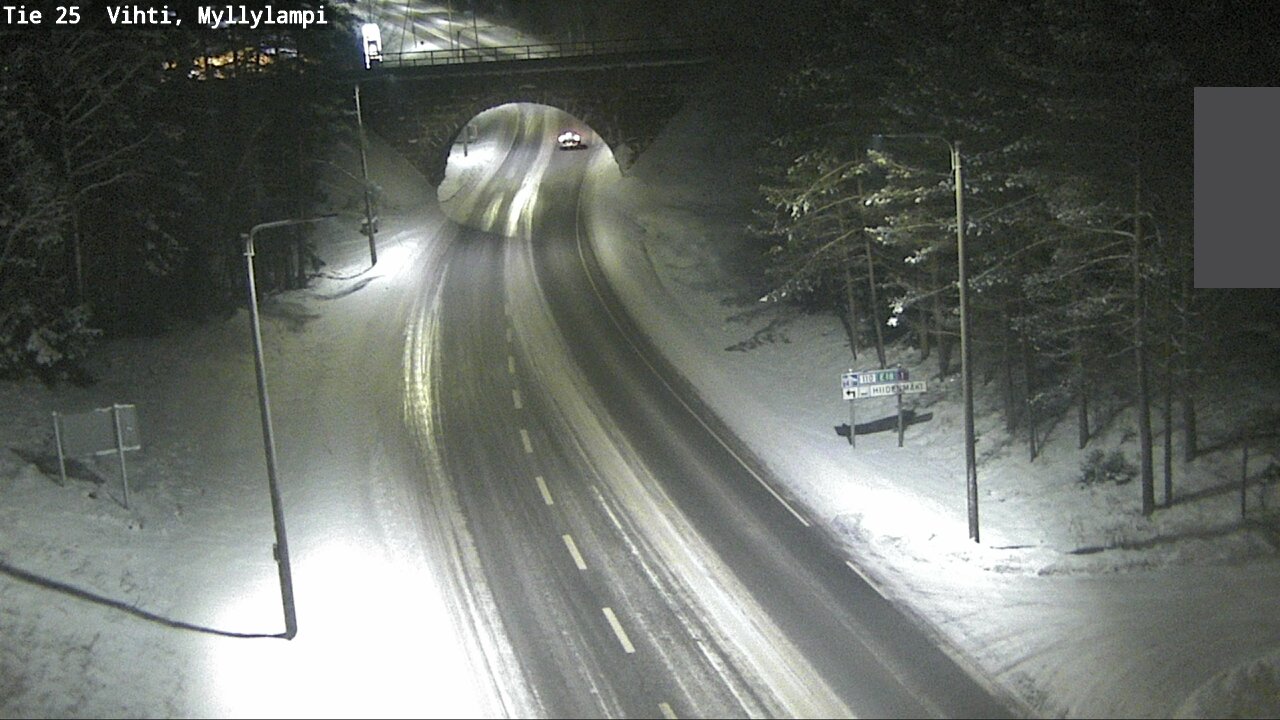 Kelikamerat Kuva Tie 25 Lohja Myllylampi, Lohja, Uusimaa