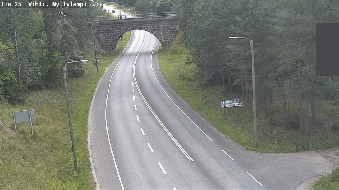 Kelikamerat Kuva Tie 25 Lohja Myllylampi, Lohja, Uusimaa