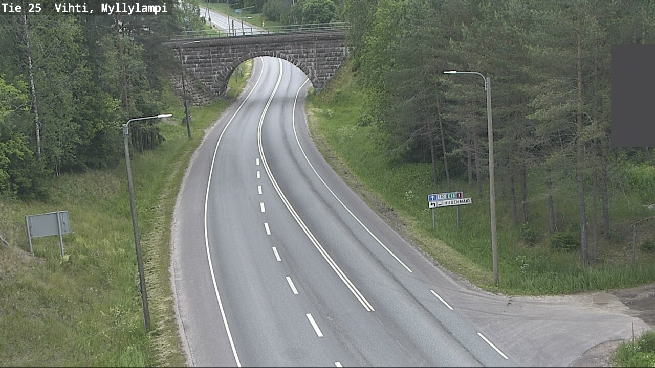 Kelikamerat Kuva Tie 25 Lohja Myllylampi, Lohja, Uusimaa