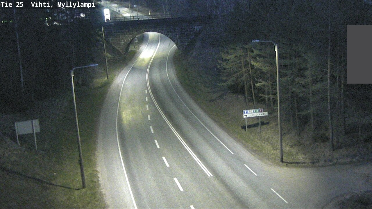 Kelikamerat Kuva Tie 25 Lohja Myllylampi, Lohja, Uusimaa