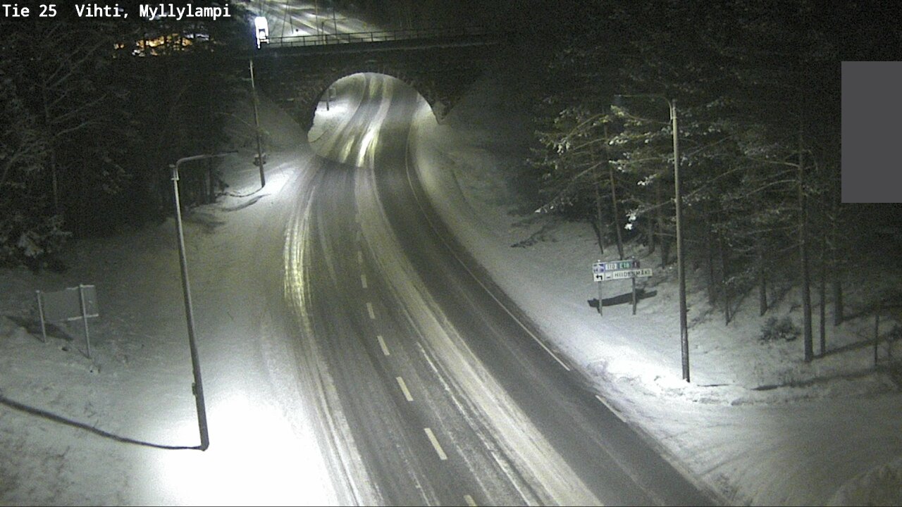 Kelikamerat Kuva Tie 25 Lohja Myllylampi, Lohja, Uusimaa