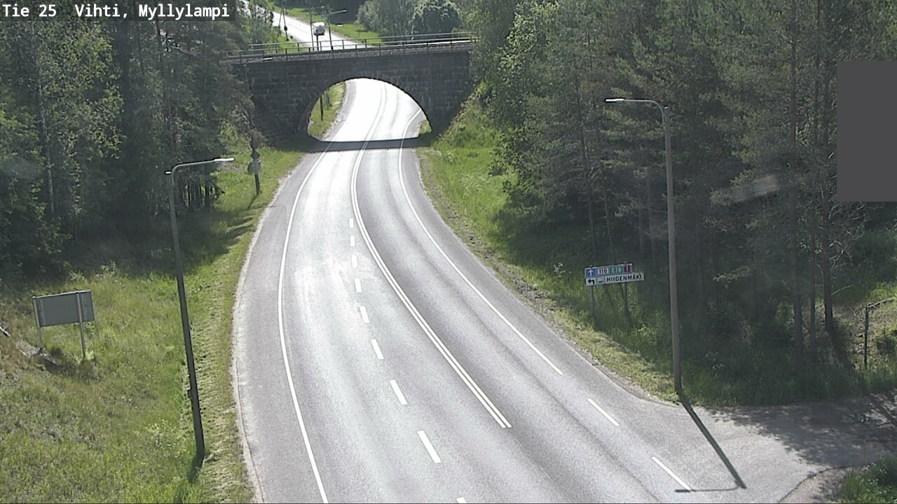 Kelikamerat Kuva Tie 25 Lohja Myllylampi, Lohja, Uusimaa