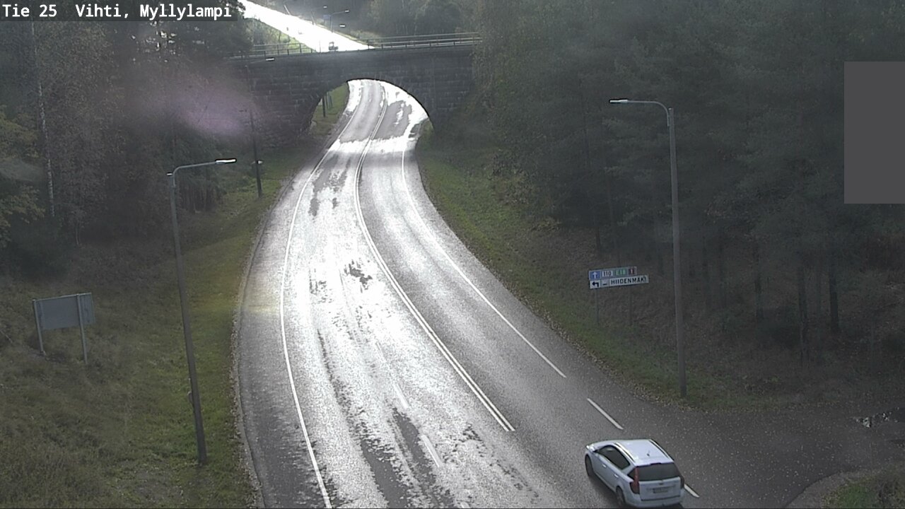 Weather Camera Image Road 25 Lohja Myllylampi, Lohja, Uusimaa