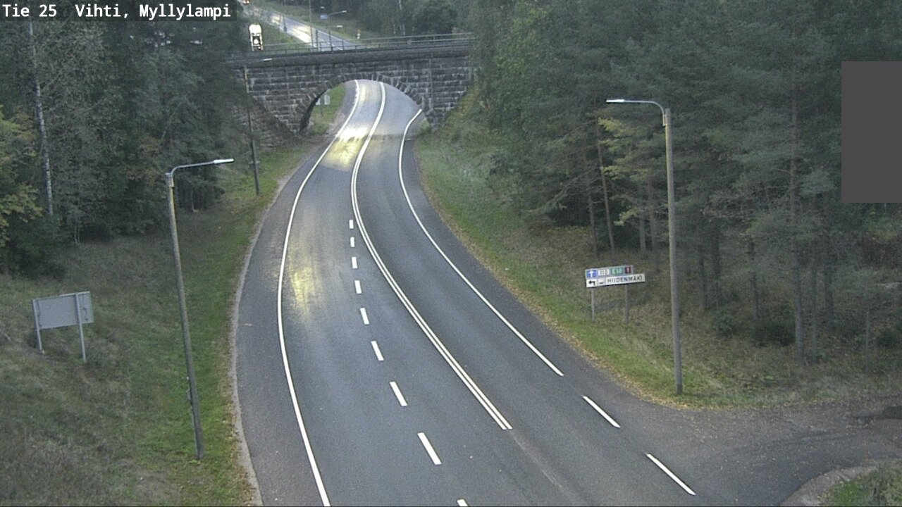 Kelikamerat Kuva Tie 25 Lohja Myllylampi, Lohja, Uusimaa