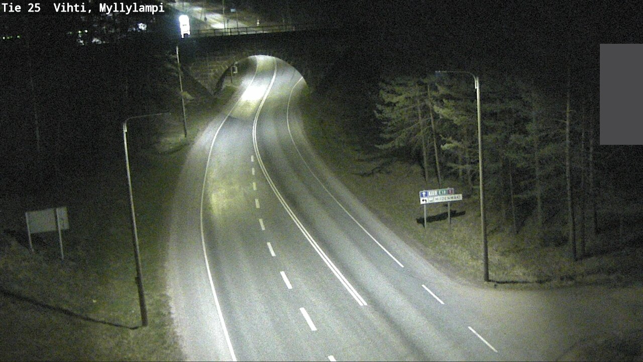Kelikamerat Kuva Tie 25 Lohja Myllylampi, Lohja, Uusimaa