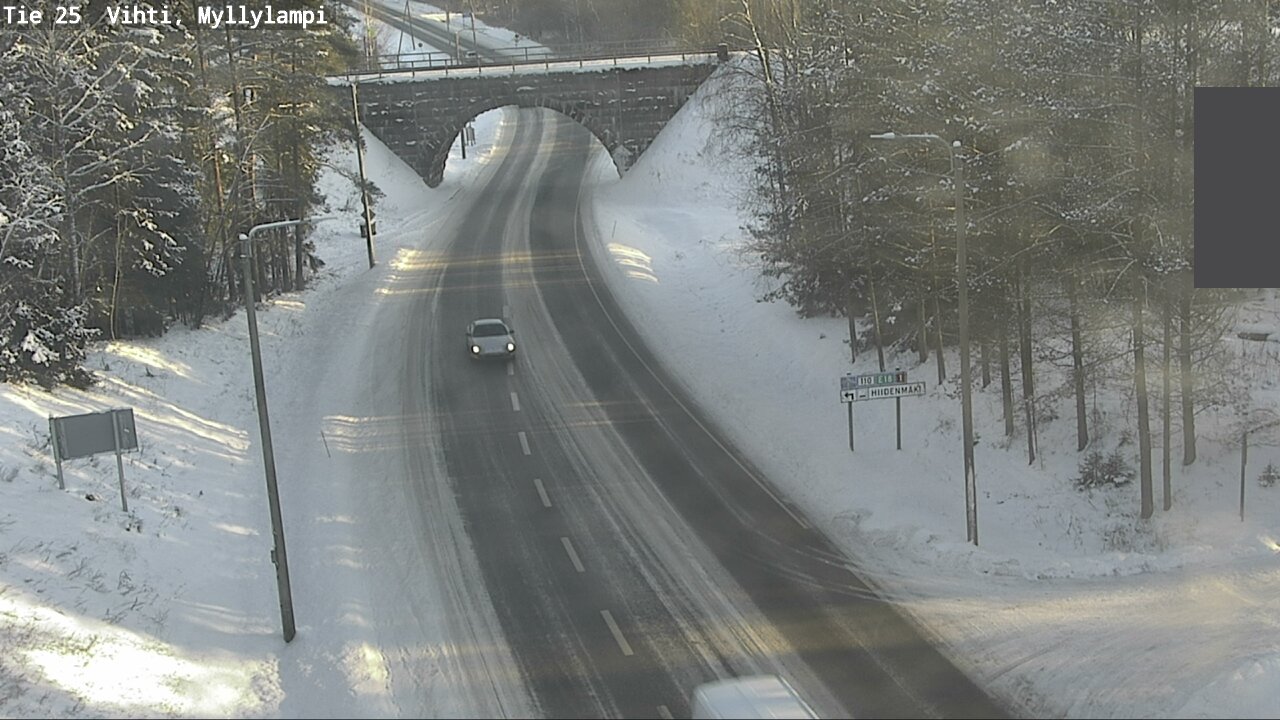 Kelikamerat Kuva Tie 25 Lohja Myllylampi, Lohja, Uusimaa