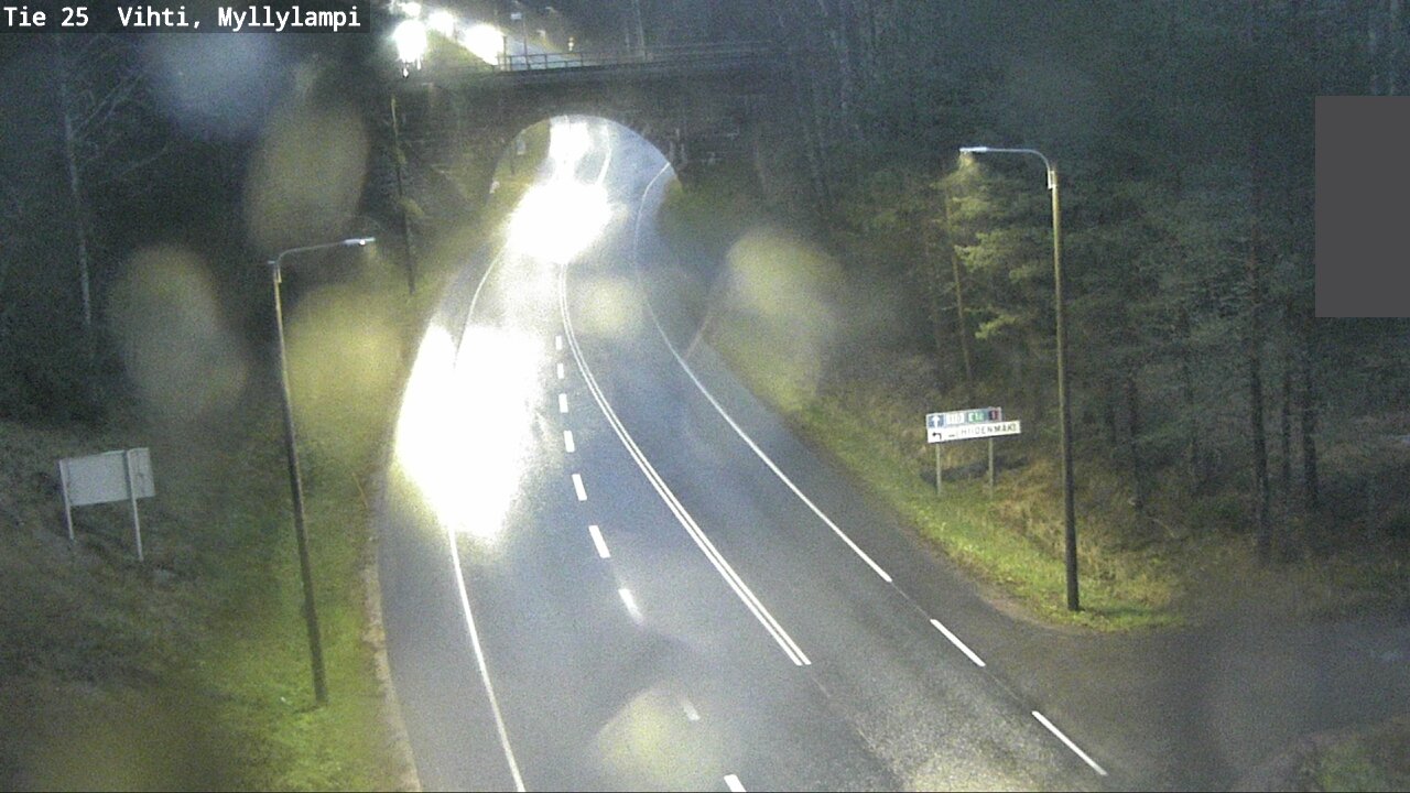 Kelikamerat Kuva Tie 25 Lohja Myllylampi, Lohja, Uusimaa