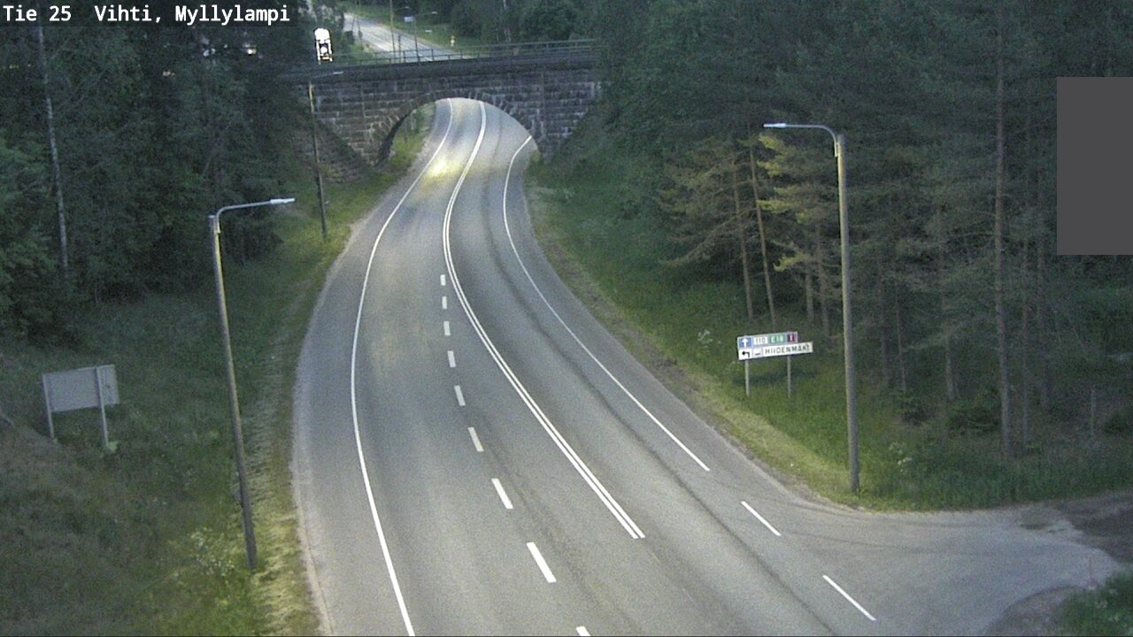 Kelikamerat Kuva Tie 25 Lohja Myllylampi, Lohja, Uusimaa