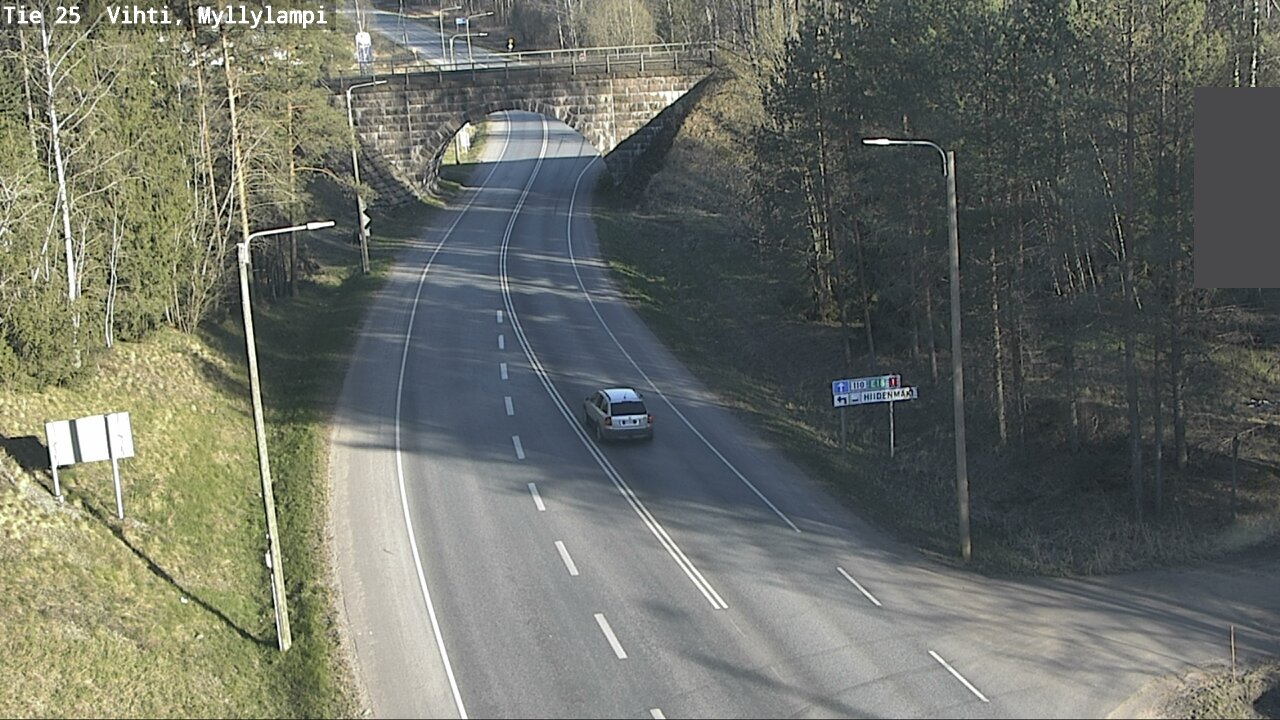 Kelikamerat Kuva Tie 25 Lohja Myllylampi, Lohja, Uusimaa