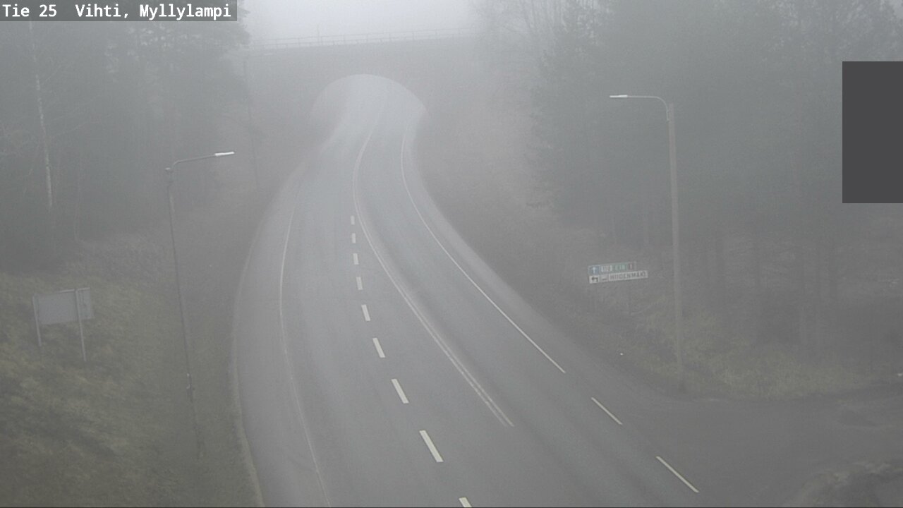 Kelikamerat Kuva Tie 25 Lohja Myllylampi, Lohja, Uusimaa