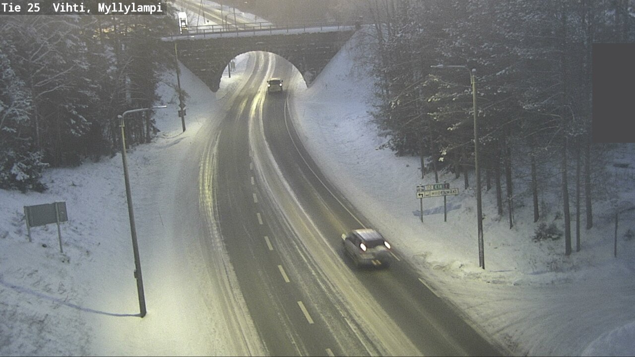 Kelikamerat Kuva Tie 25 Lohja Myllylampi, Lohja, Uusimaa