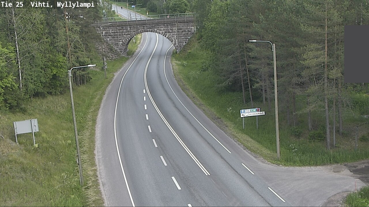 Kelikamerat Kuva Tie 25 Lohja Myllylampi, Lohja, Uusimaa