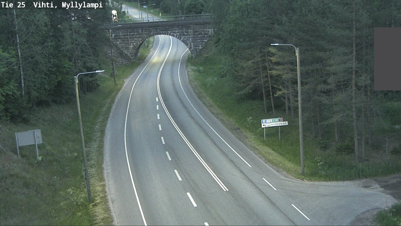 Kelikamerat Kuva Tie 25 Lohja Myllylampi, Lohja, Uusimaa