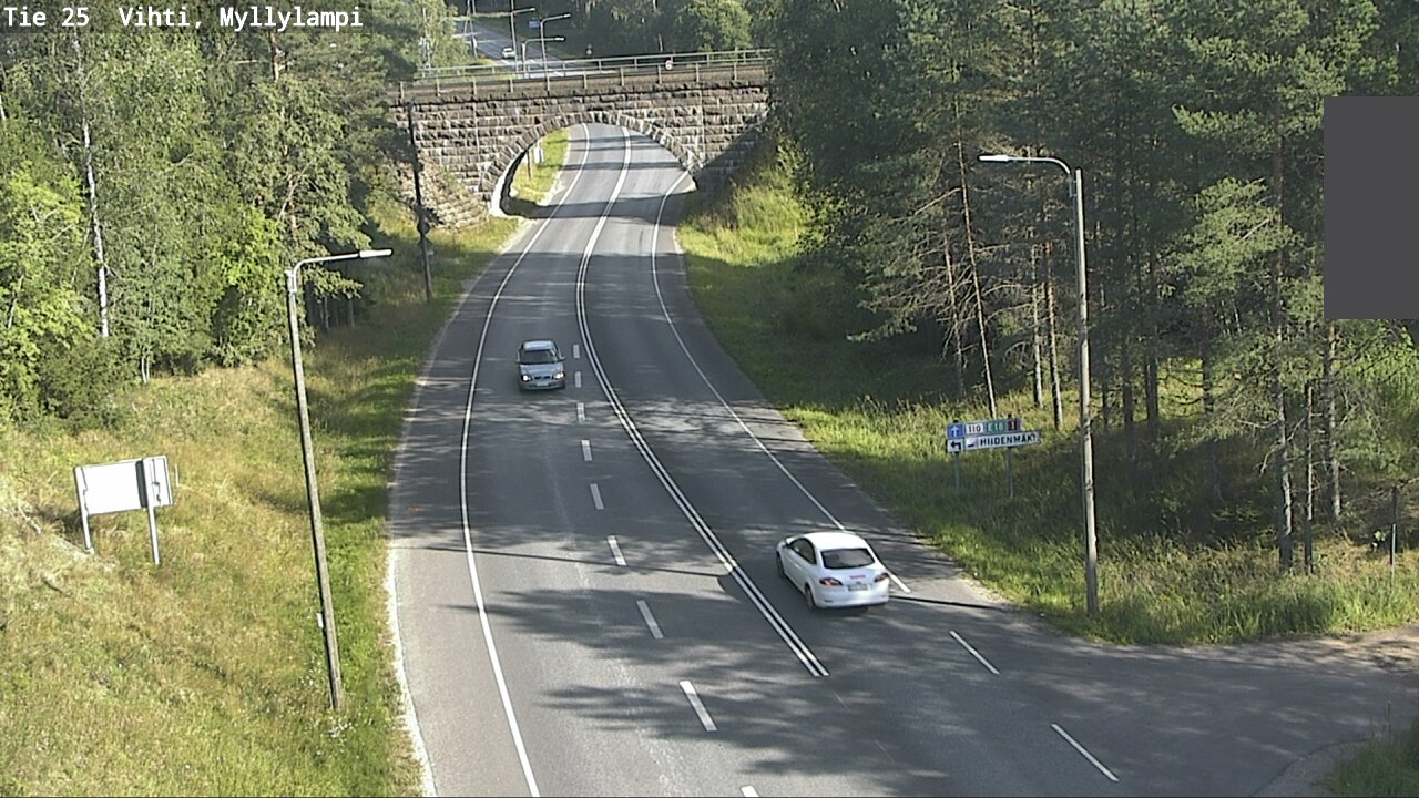 Kelikamerat Kuva Tie 25 Lohja Myllylampi, Lohja, Uusimaa