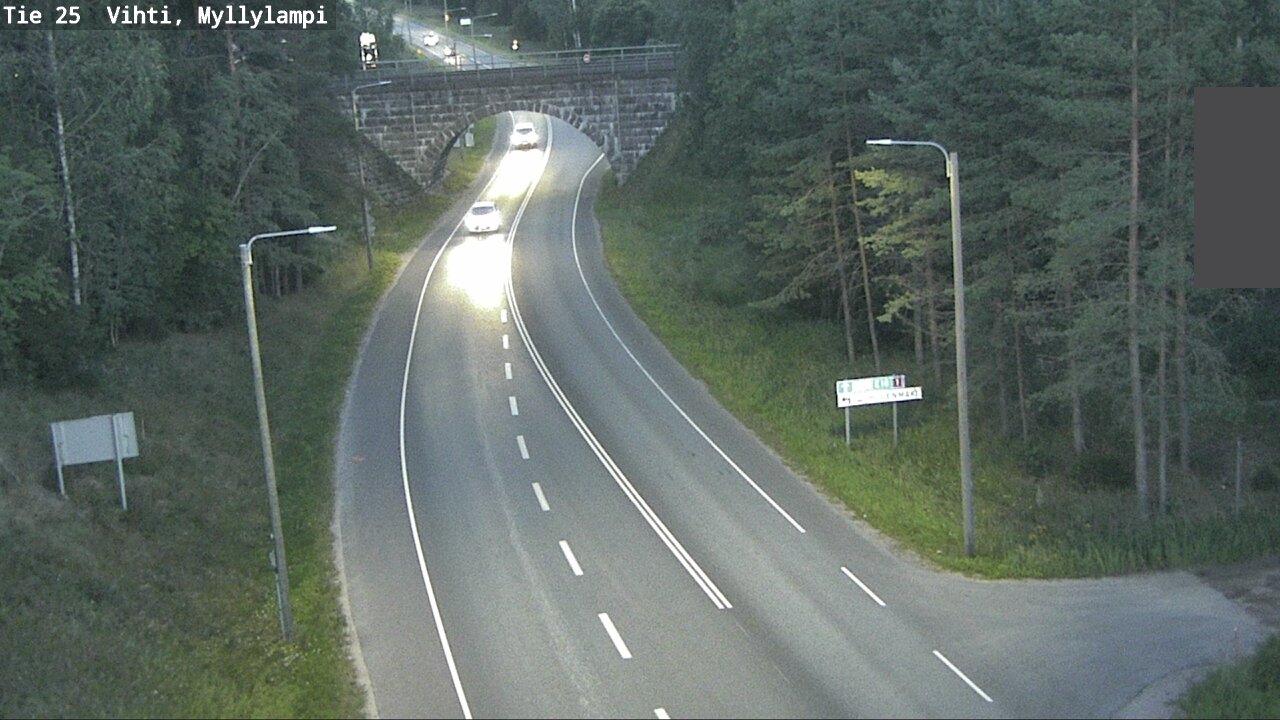 Kelikamerat Kuva Tie 25 Lohja Myllylampi, Lohja, Uusimaa