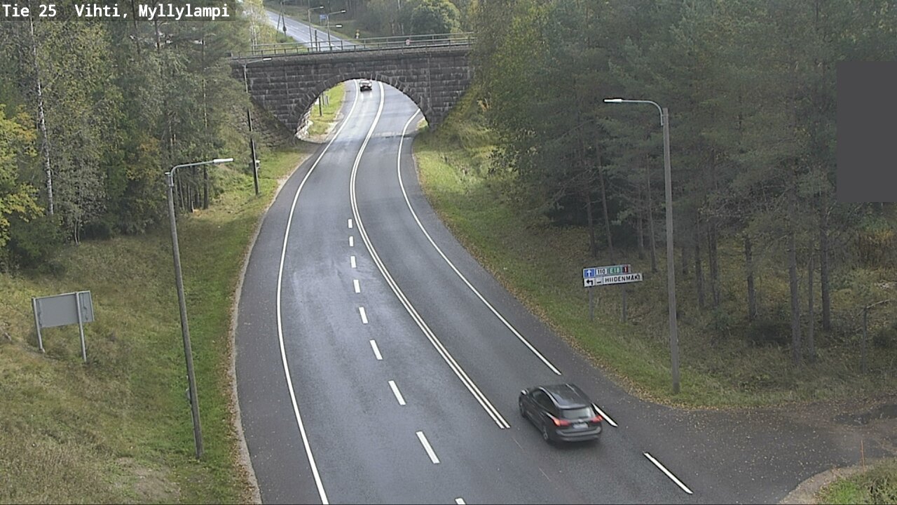 Kelikamerat Kuva Tie 25 Lohja Myllylampi, Lohja, Uusimaa