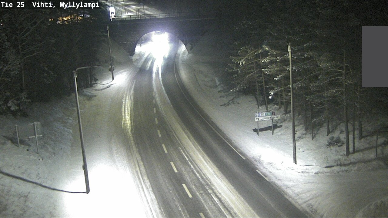 Kelikamerat Kuva Tie 25 Lohja Myllylampi, Lohja, Uusimaa