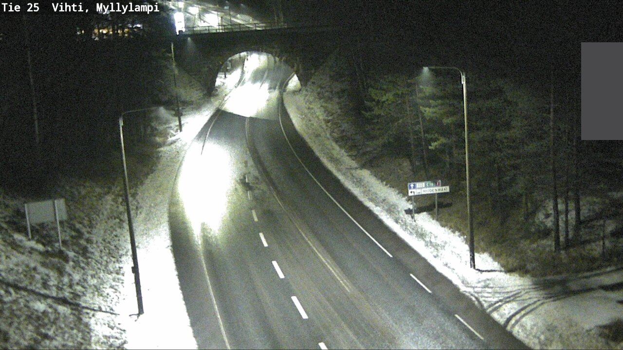 Kelikamerat Kuva Tie 25 Lohja Myllylampi, Lohja, Uusimaa