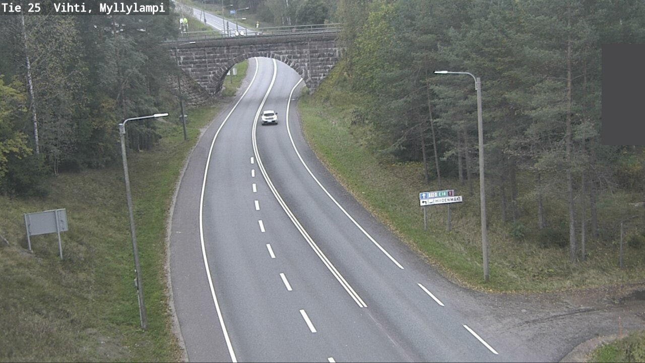 Kelikamerat Kuva Tie 25 Lohja Myllylampi, Lohja, Uusimaa