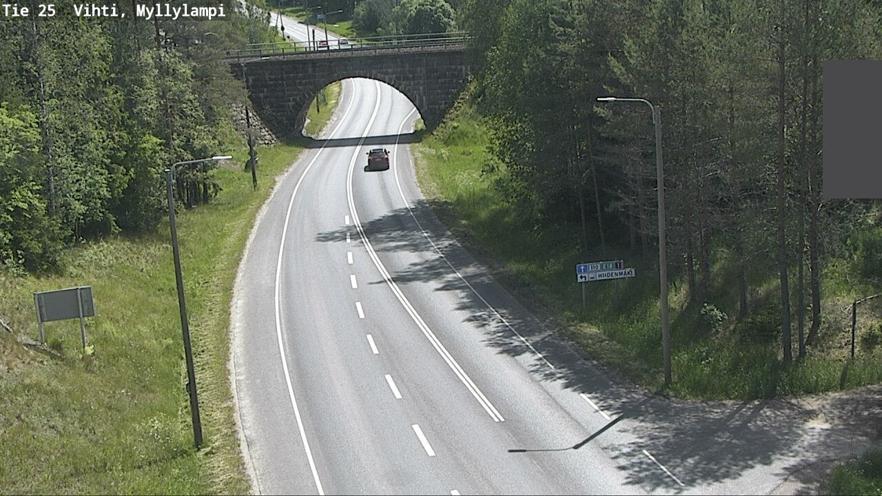 Kelikamerat Kuva Tie 25 Lohja Myllylampi, Lohja, Uusimaa